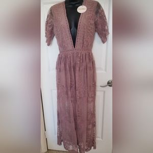 Wild Honey See Thru Dress w/shorts